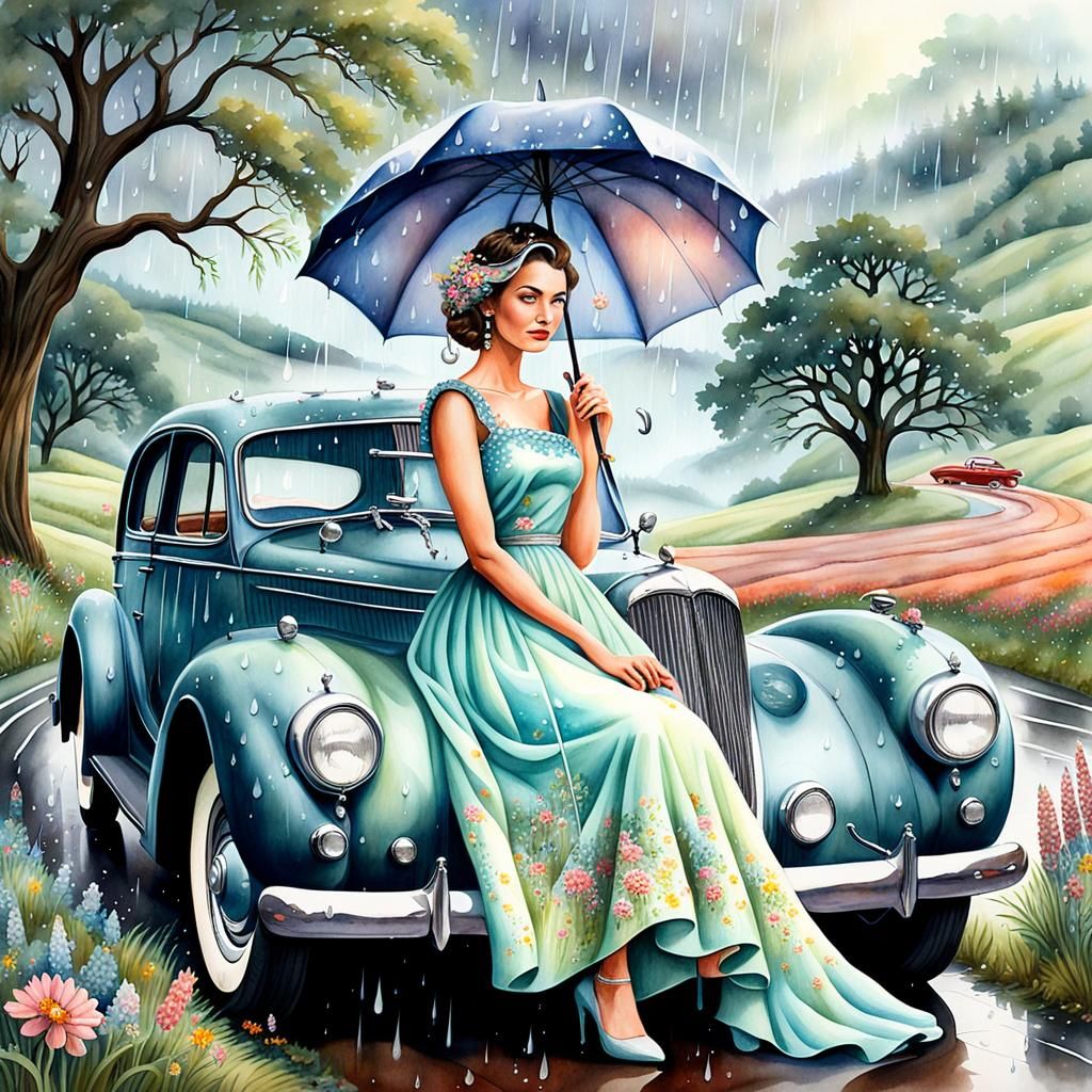 Spring rain