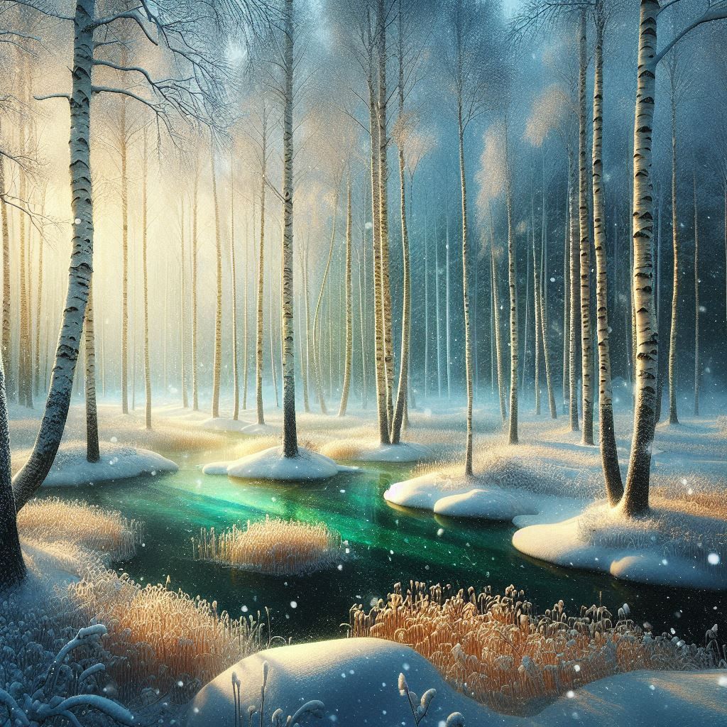 An imaginary Lithuanian landscape (J)