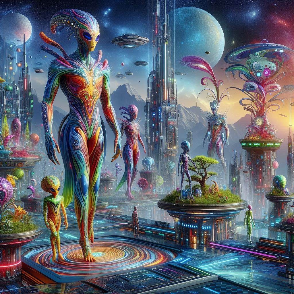 Life on an alien Planet