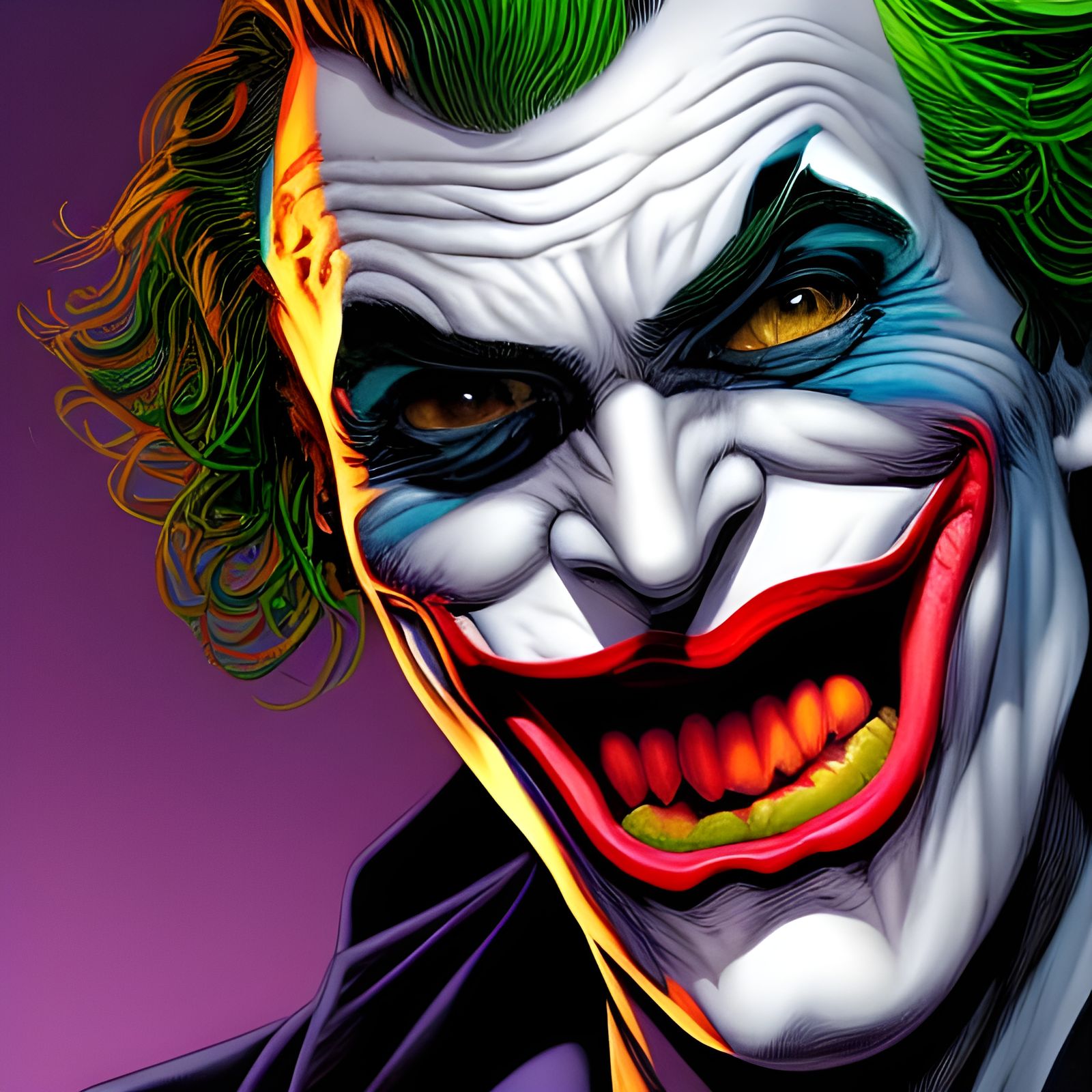 THE JOKER - AI Generated Artwork - NightCafe Creator