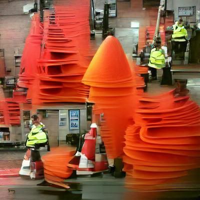 Traffic cone madness