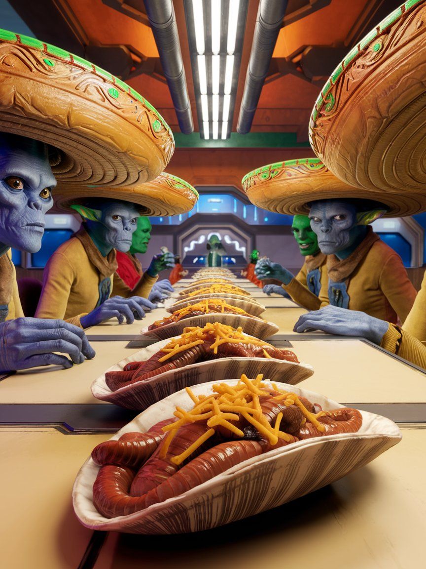 As ambassador, you've been invited aboard the newly arrived ...