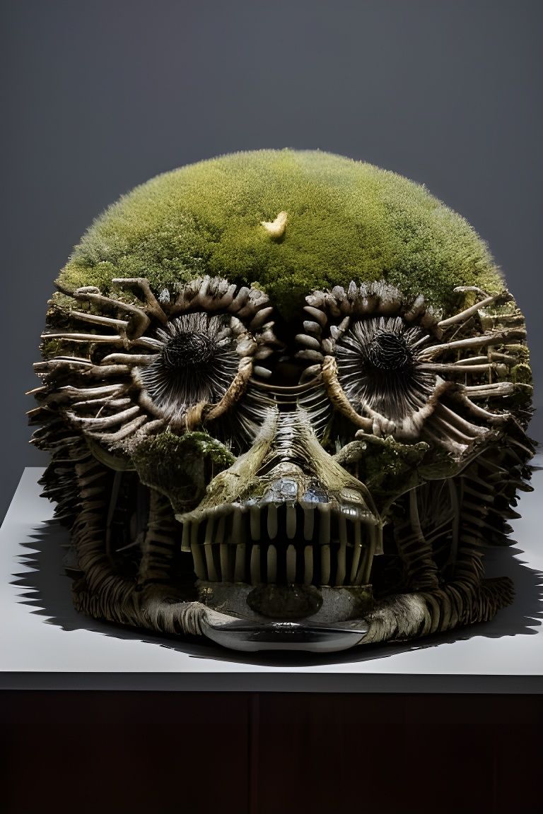 Esoteric Stop-Motion Film Still in Hyperreal Style