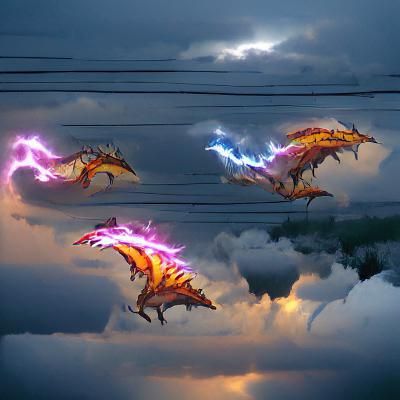 Lightning dragons