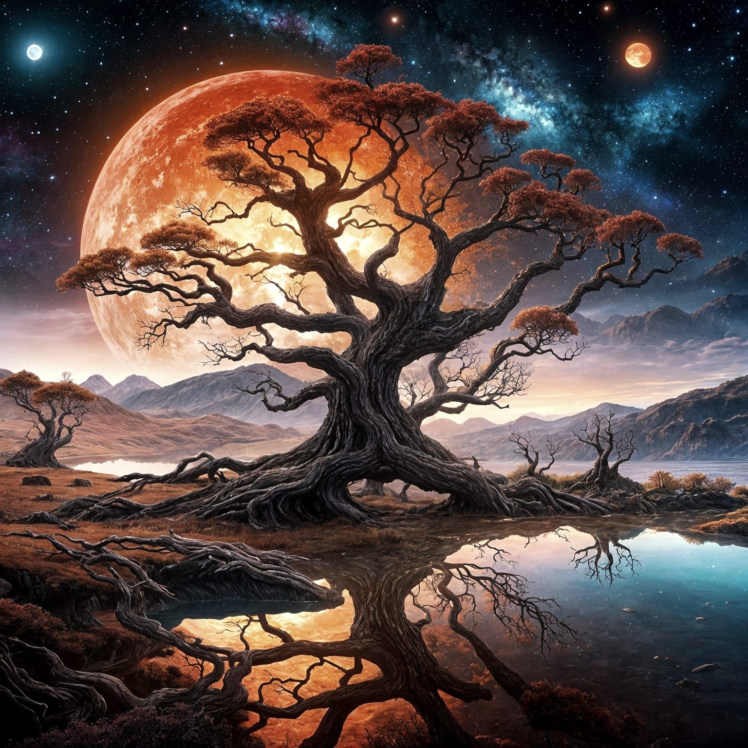 surreal tree  by @photon