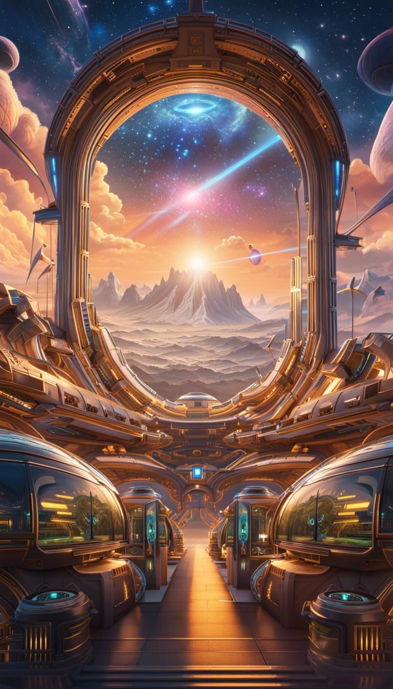 Teleporter Station  by @TANSTAAFL 