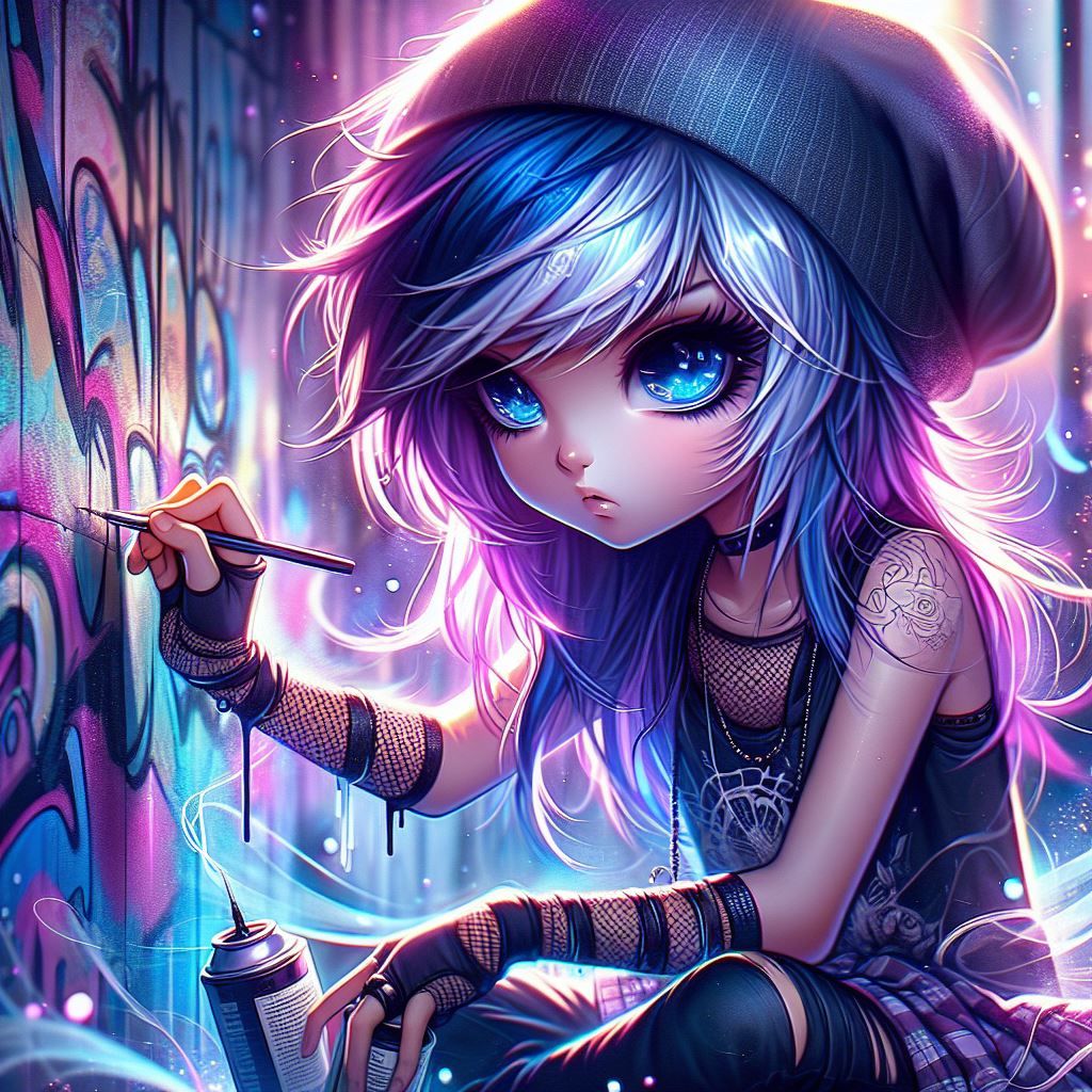 Chibi Street artist