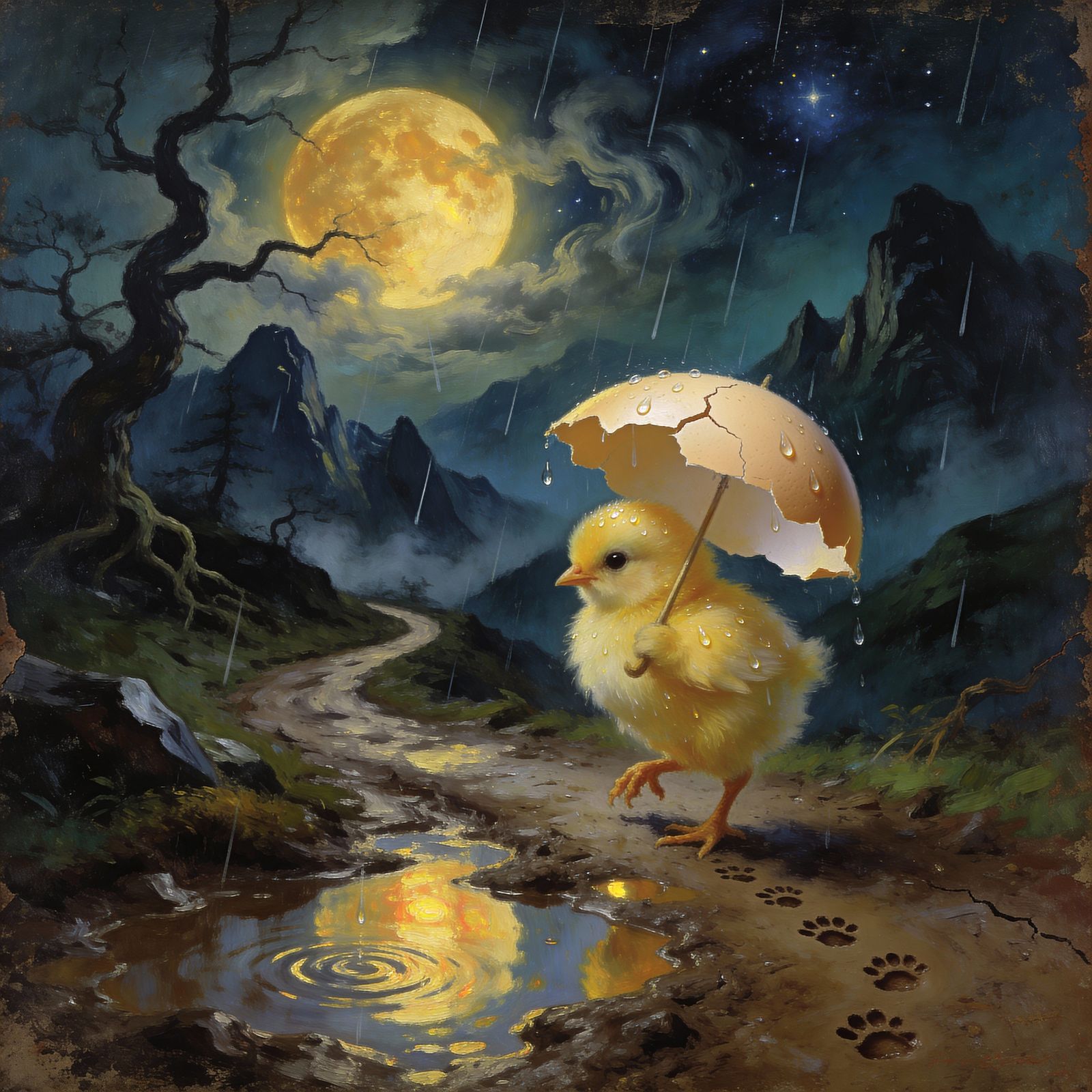 What are these marks on the ground ??   by @Mrcloo