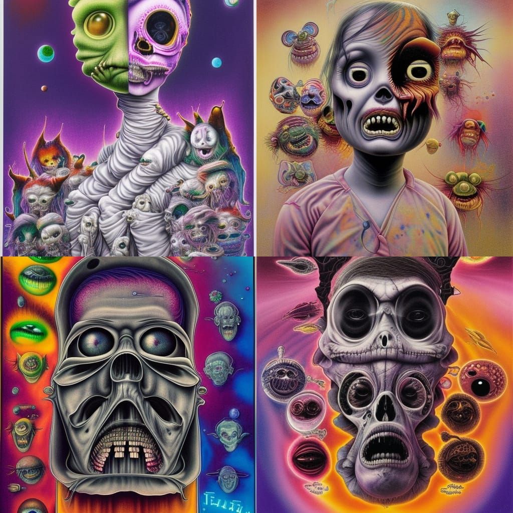 Wretched Hive of Scum and Villainy: Mixed Media Art