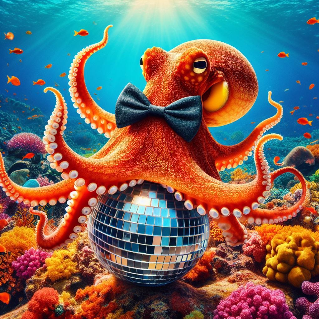 Eight legs for dancing