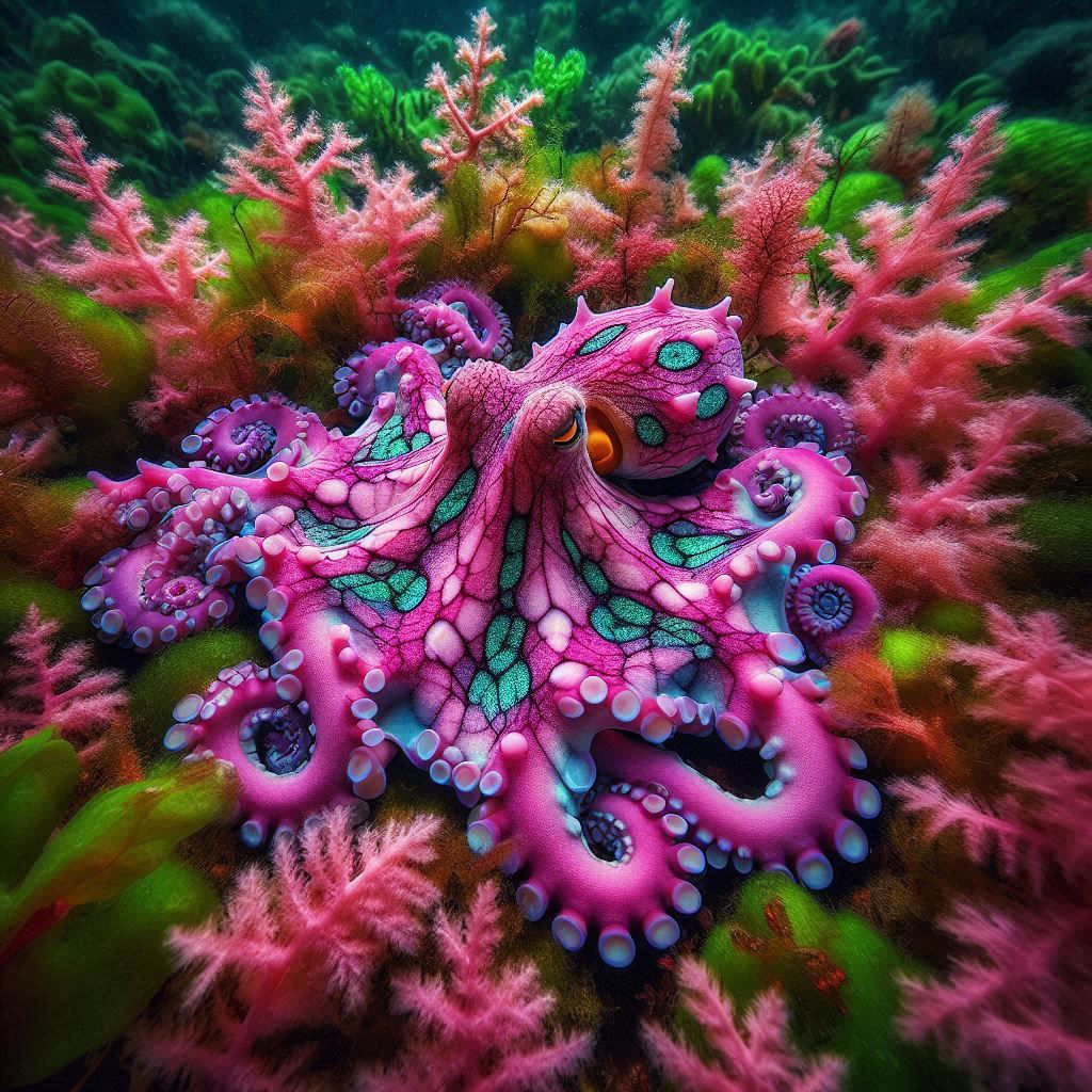 Pink Camouflage