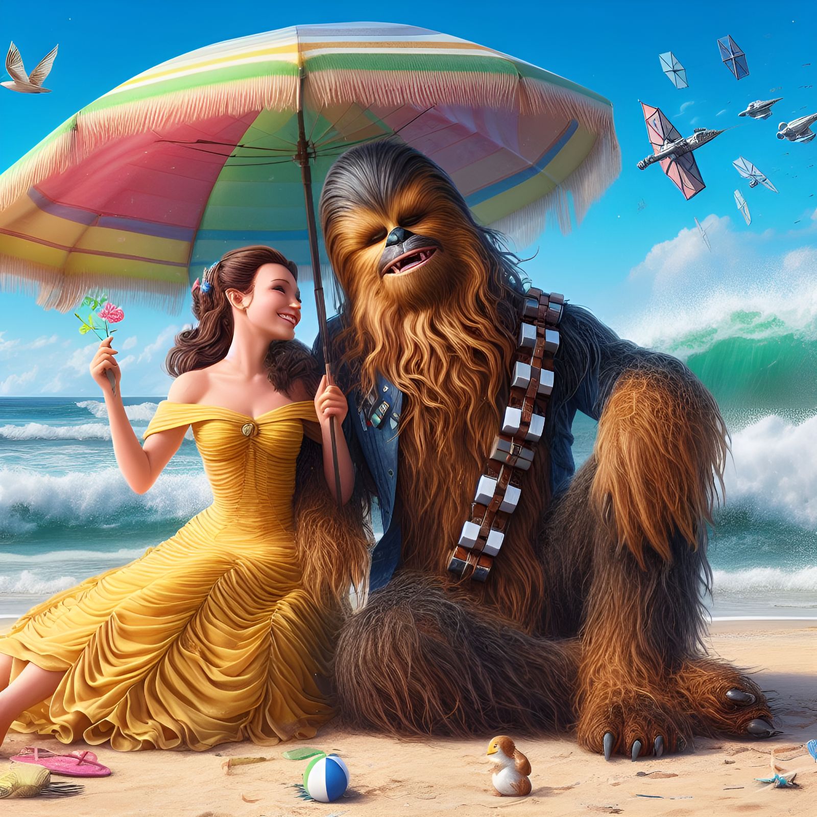 Beauty and the Beach Bacca