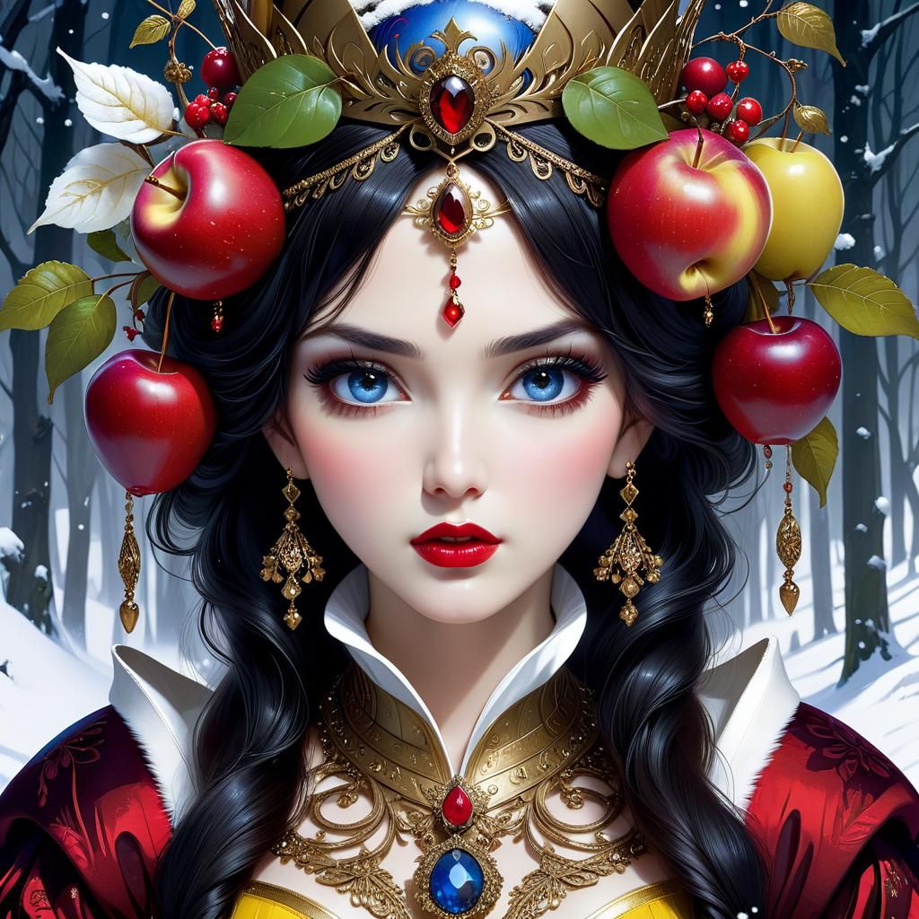 Snow White - AI Generated Artwork - NightCafe Creator