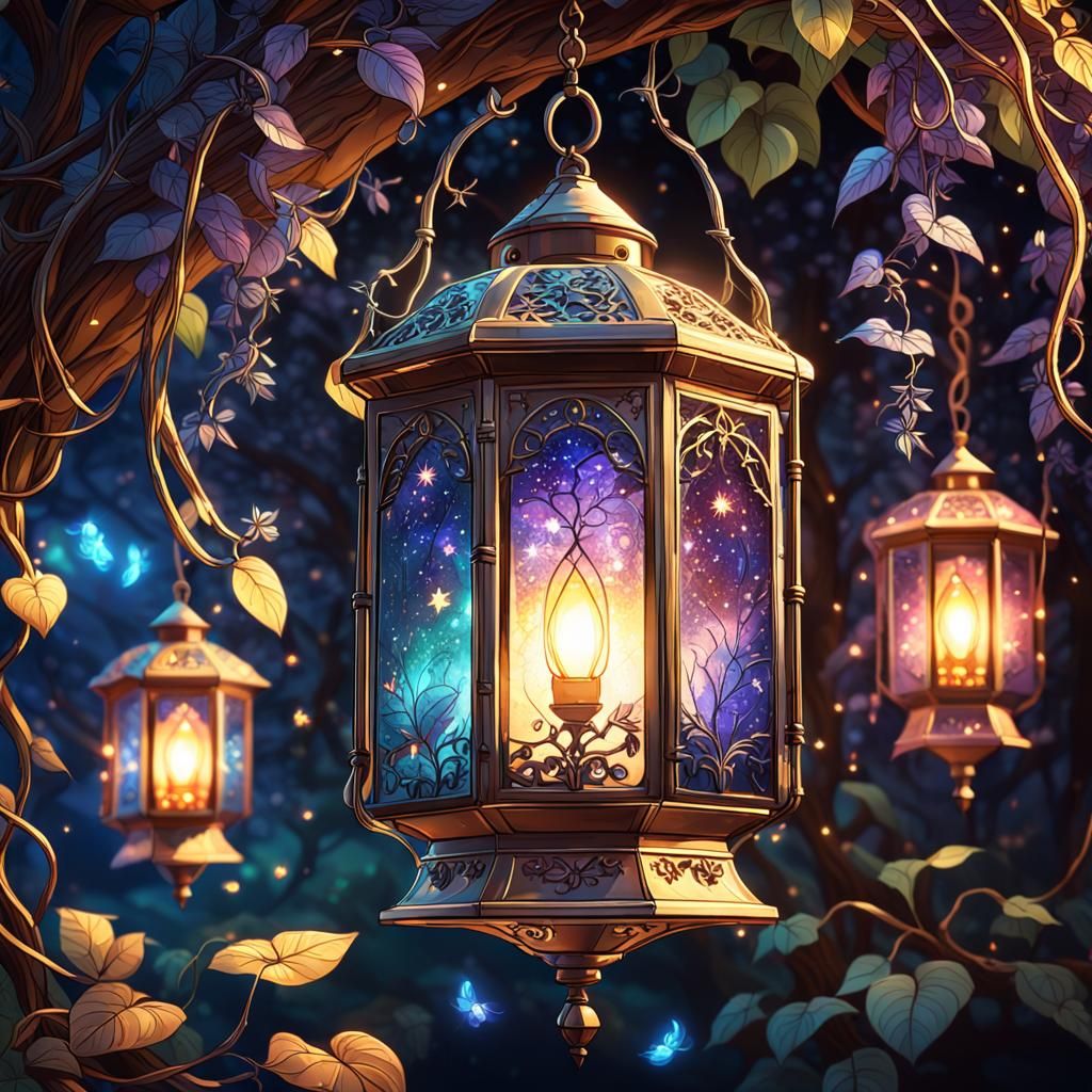 Magic lantern  by @HecateWayne