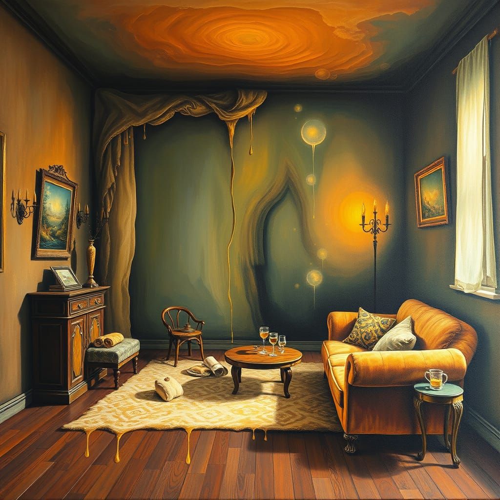 Cozy Surrealism  by @Raven
