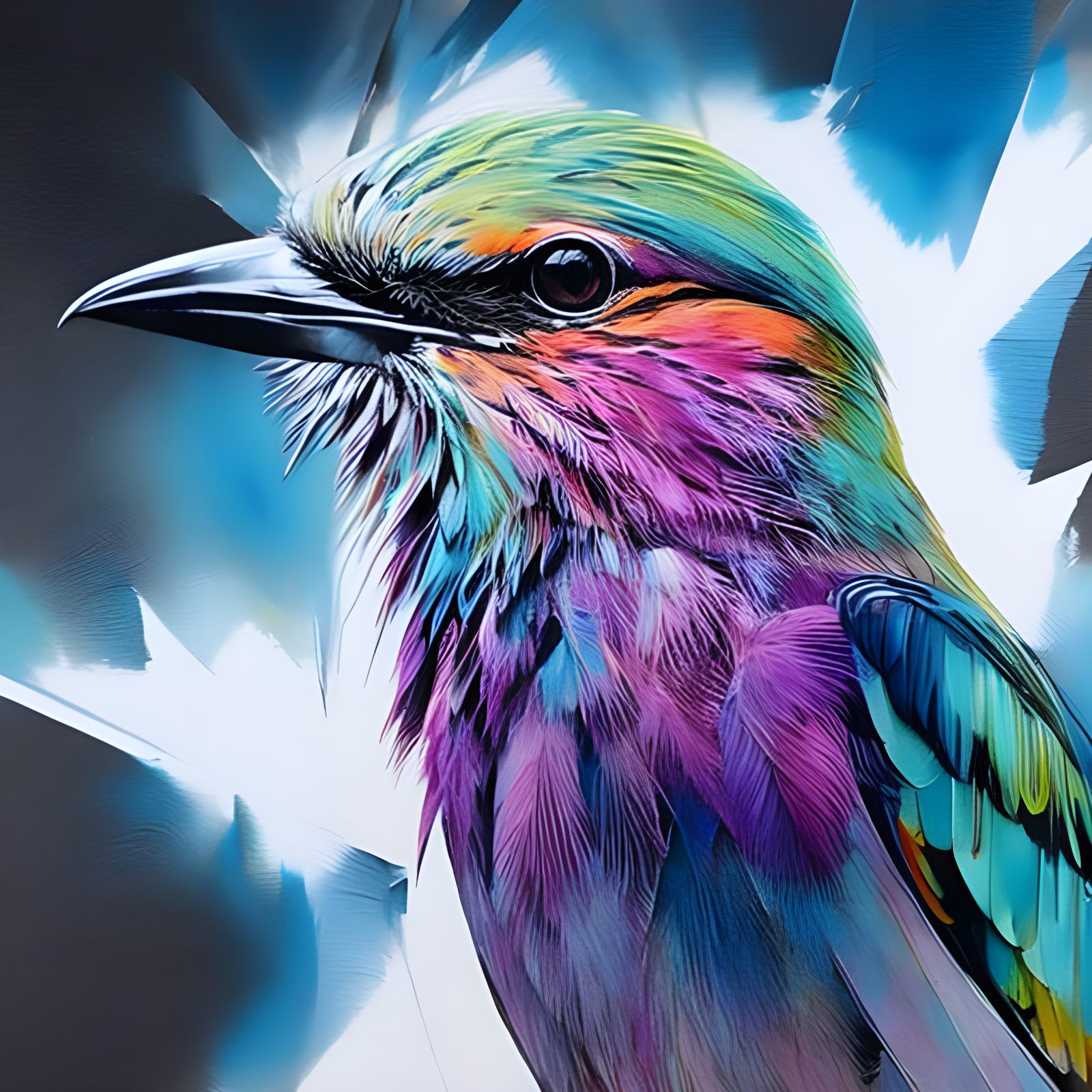 Lilac Breasted Roller   by @NateBee