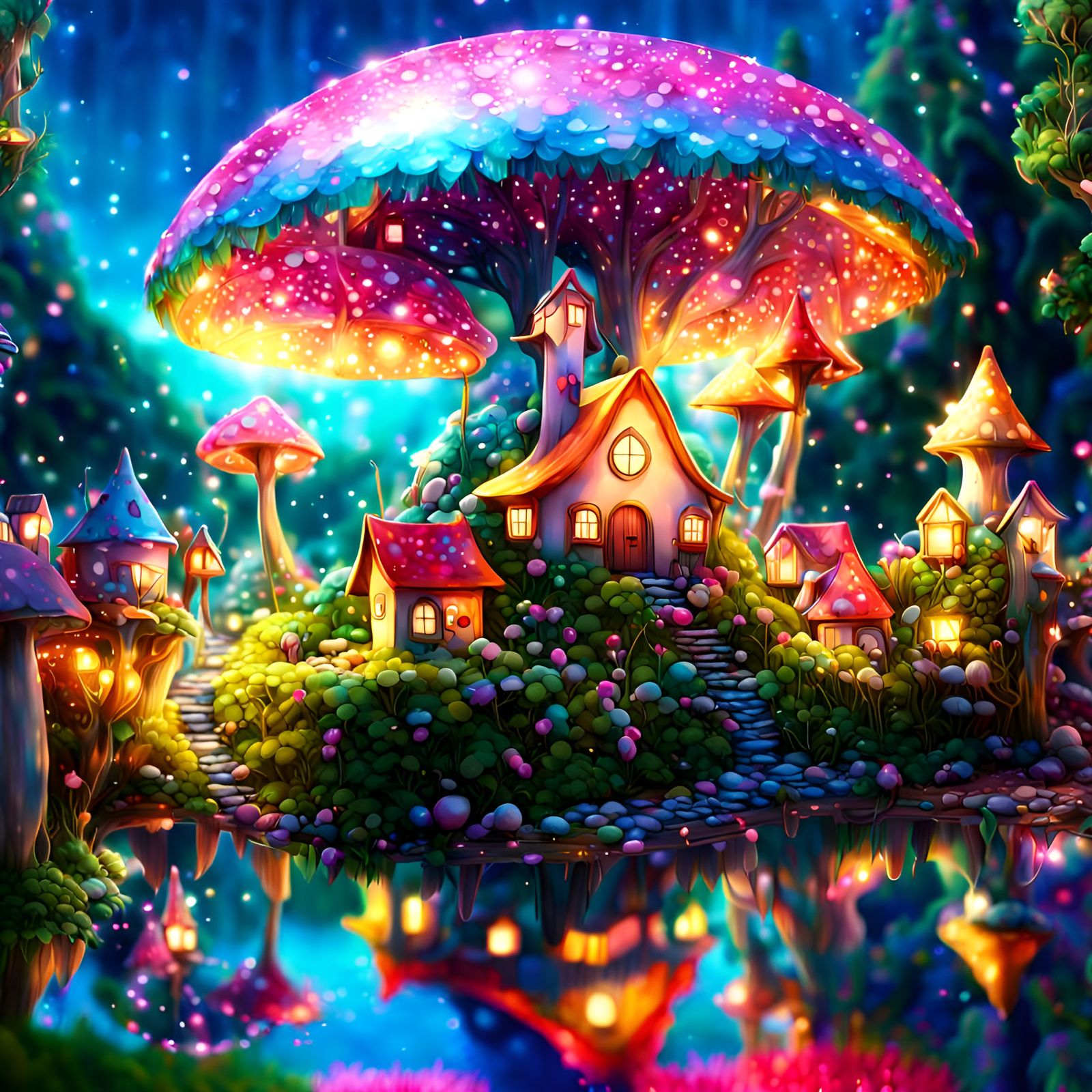 Fairy Village ✨  by @Em