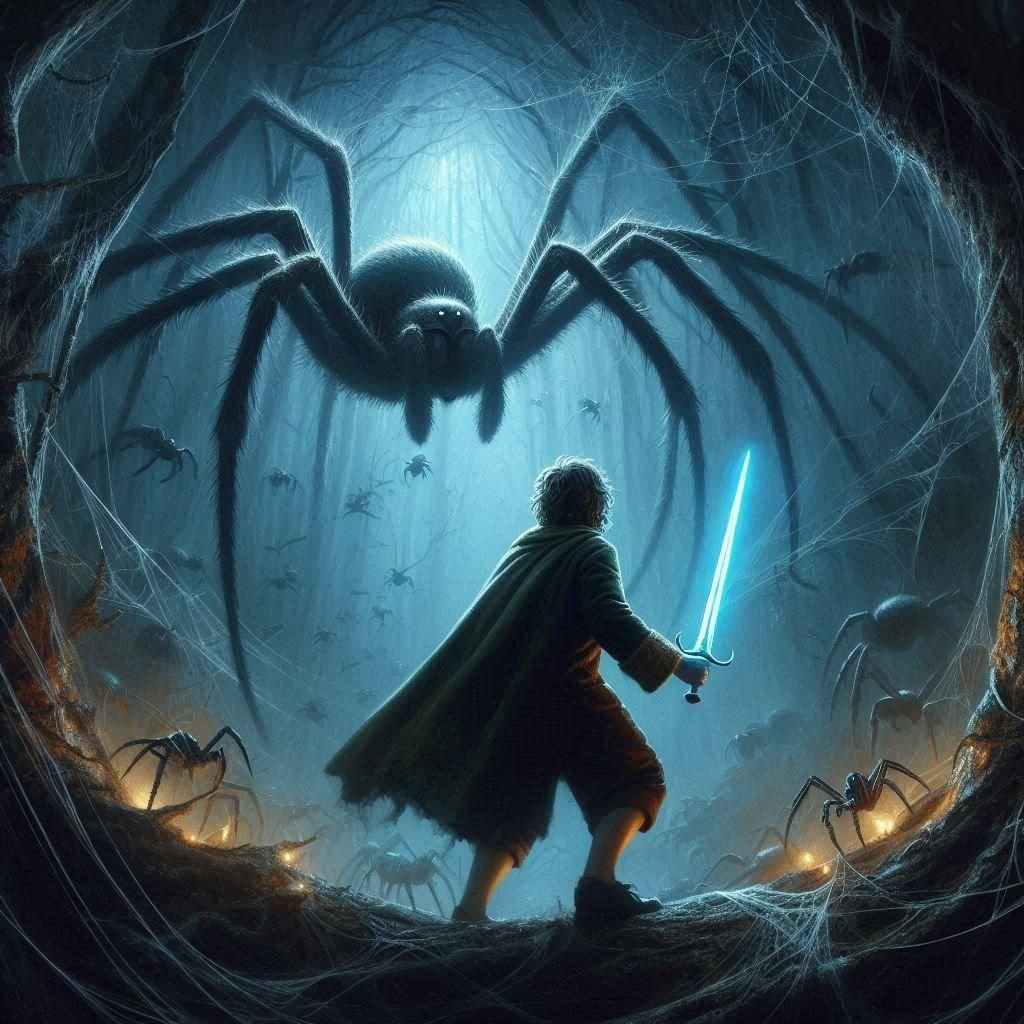 Encounter with the Spiders of Mirkwood