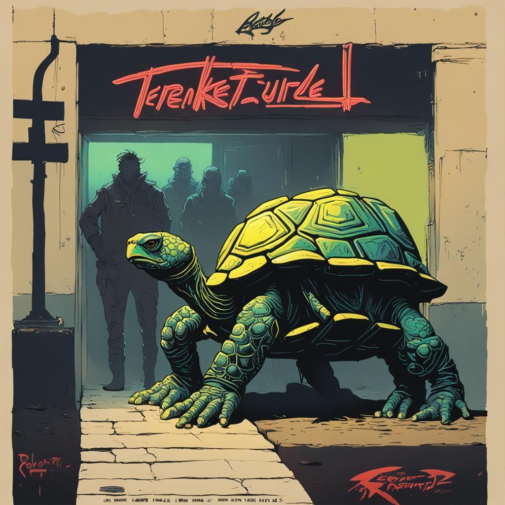 These Neon Turtles Sounds Better on Vinyl II