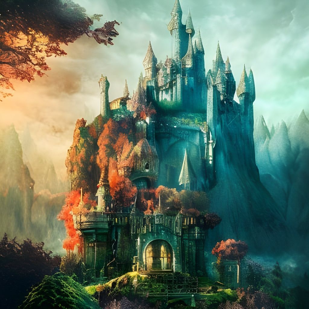 Mysterious castle - AI Generated Artwork - NightCafe Creator