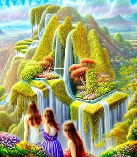 Impossible sisters , improbable gardens