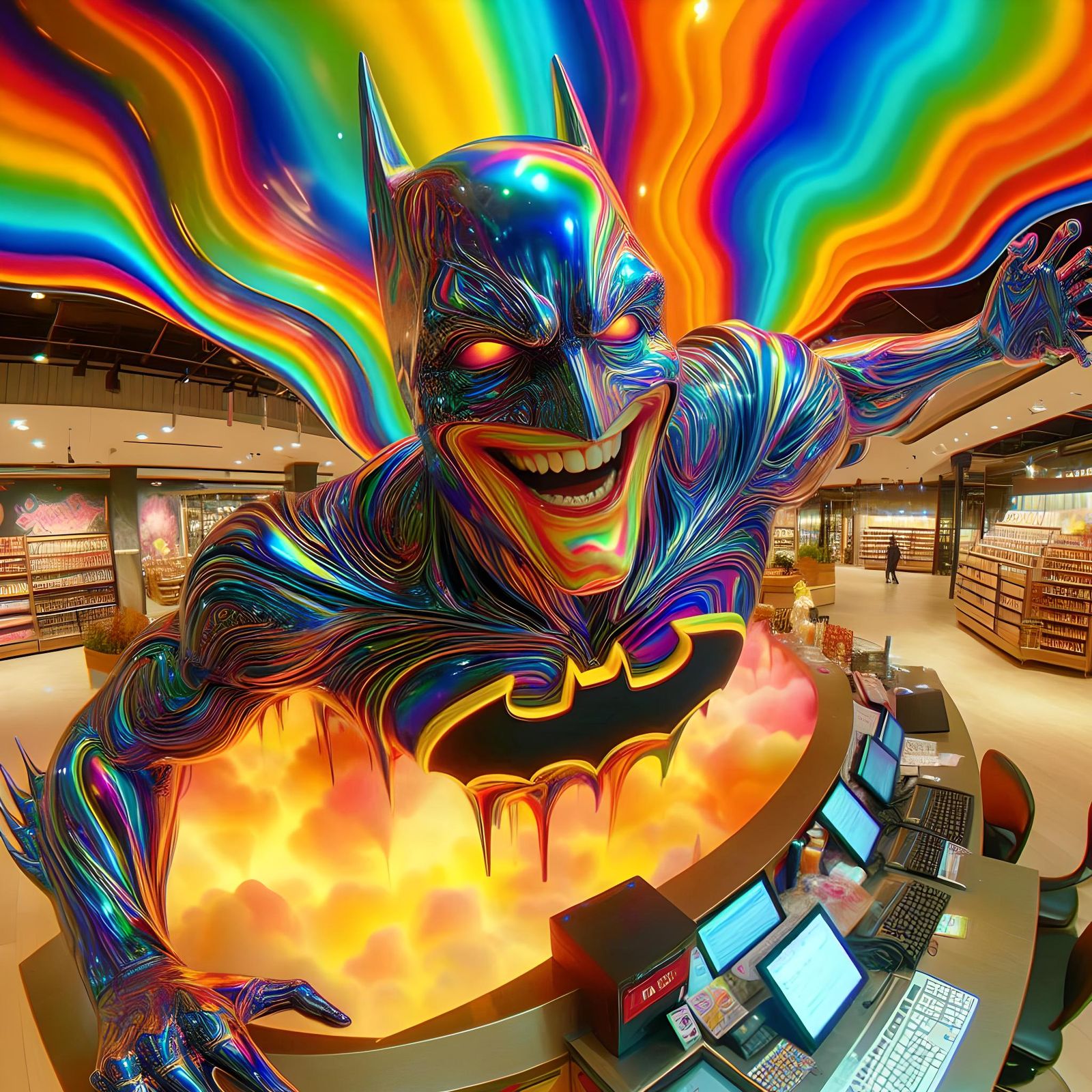 Psychedelic Batman