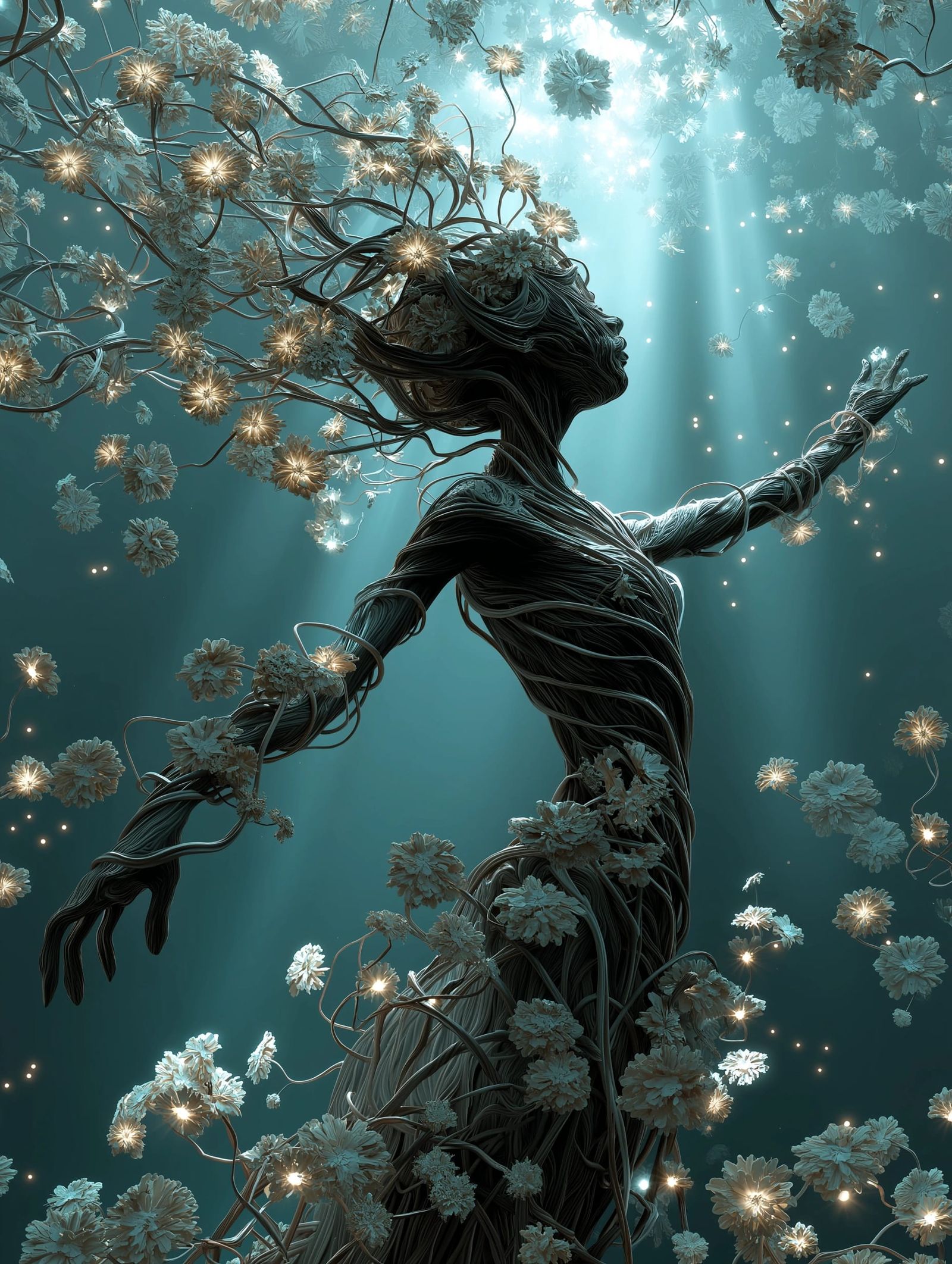 Digital Forest Spirit