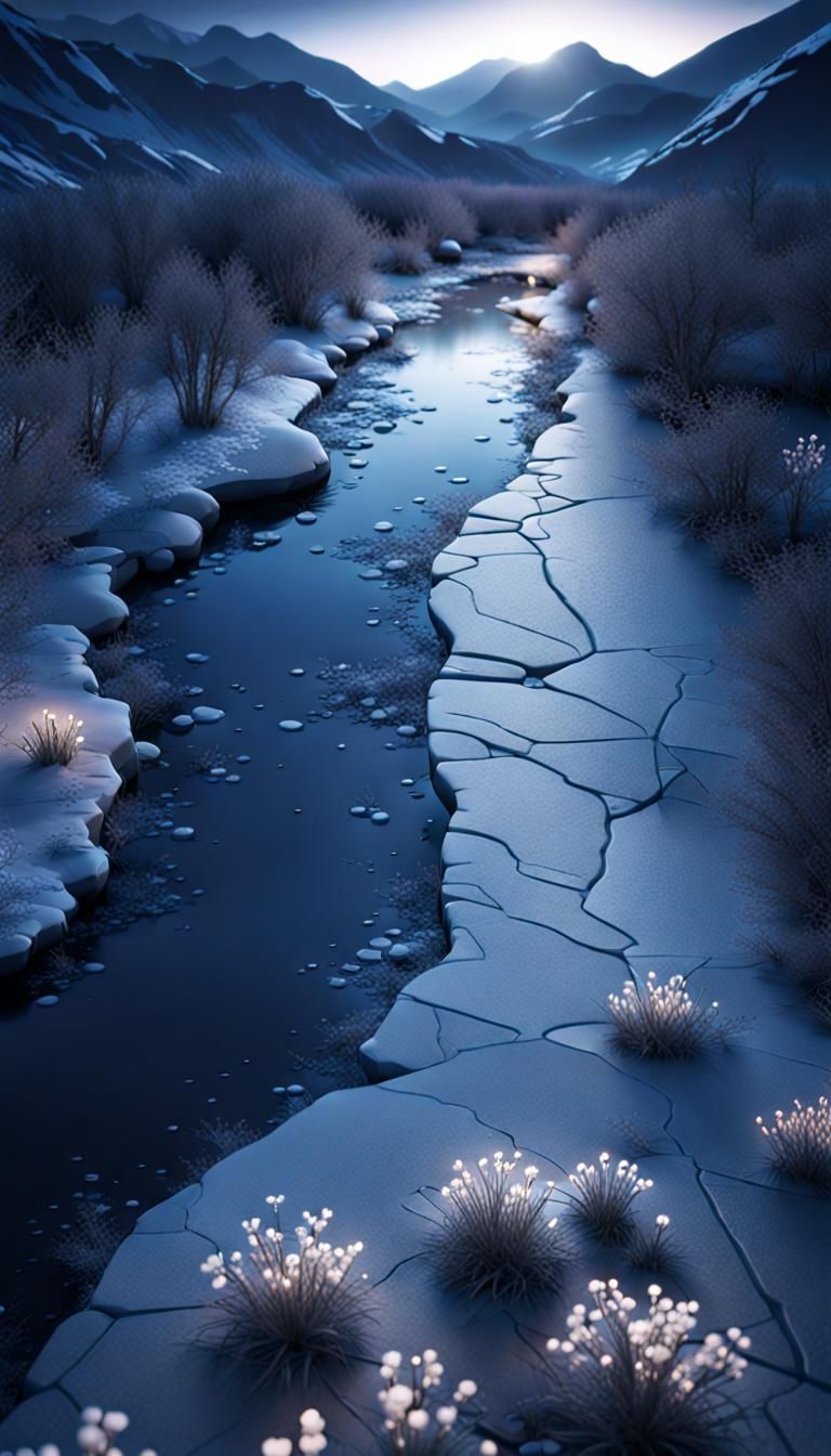 Breaking winter  by @Silken