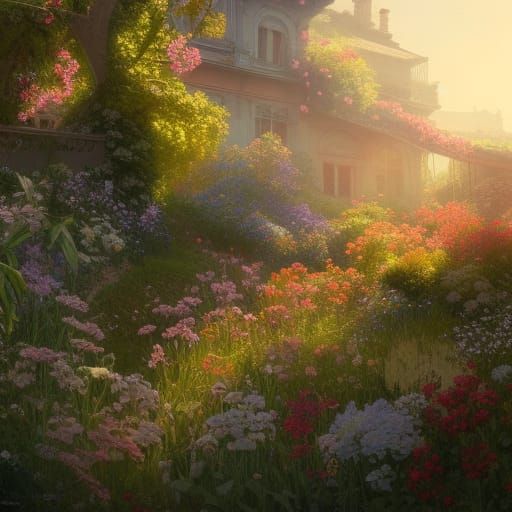 💐Very good flowery garden💐  by @Kitkat