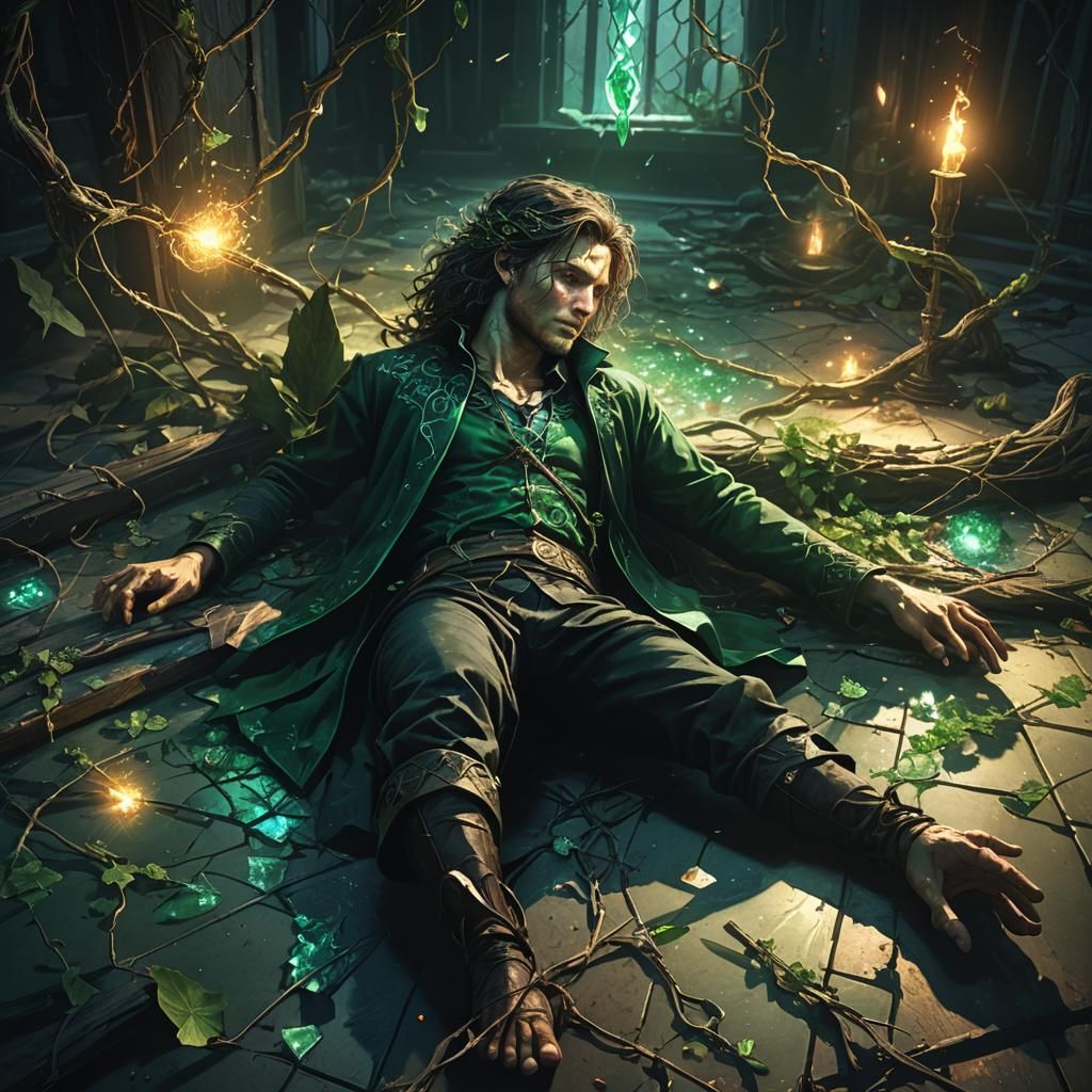 Dark Fantasy: Cursed Wand and Shattered Relic