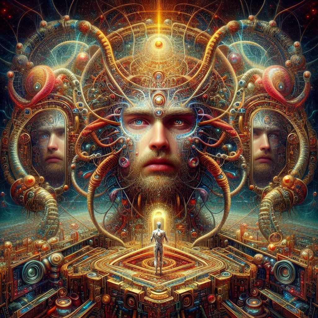 the subject's projection into his ideal alter ego