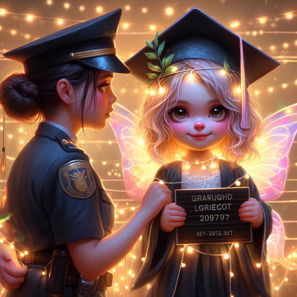 Me at my graduation   by @vixyna