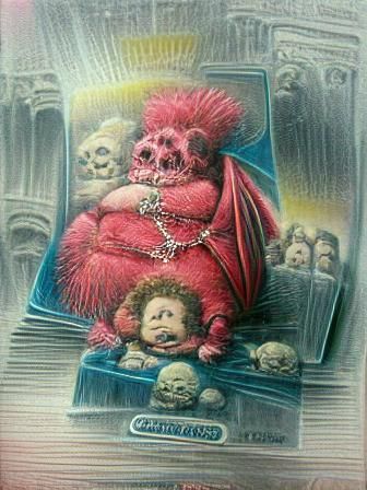 Garbage Pail Kids card