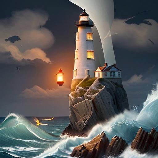 The life of a lighthouse keeper is a solitary one, a symphon...