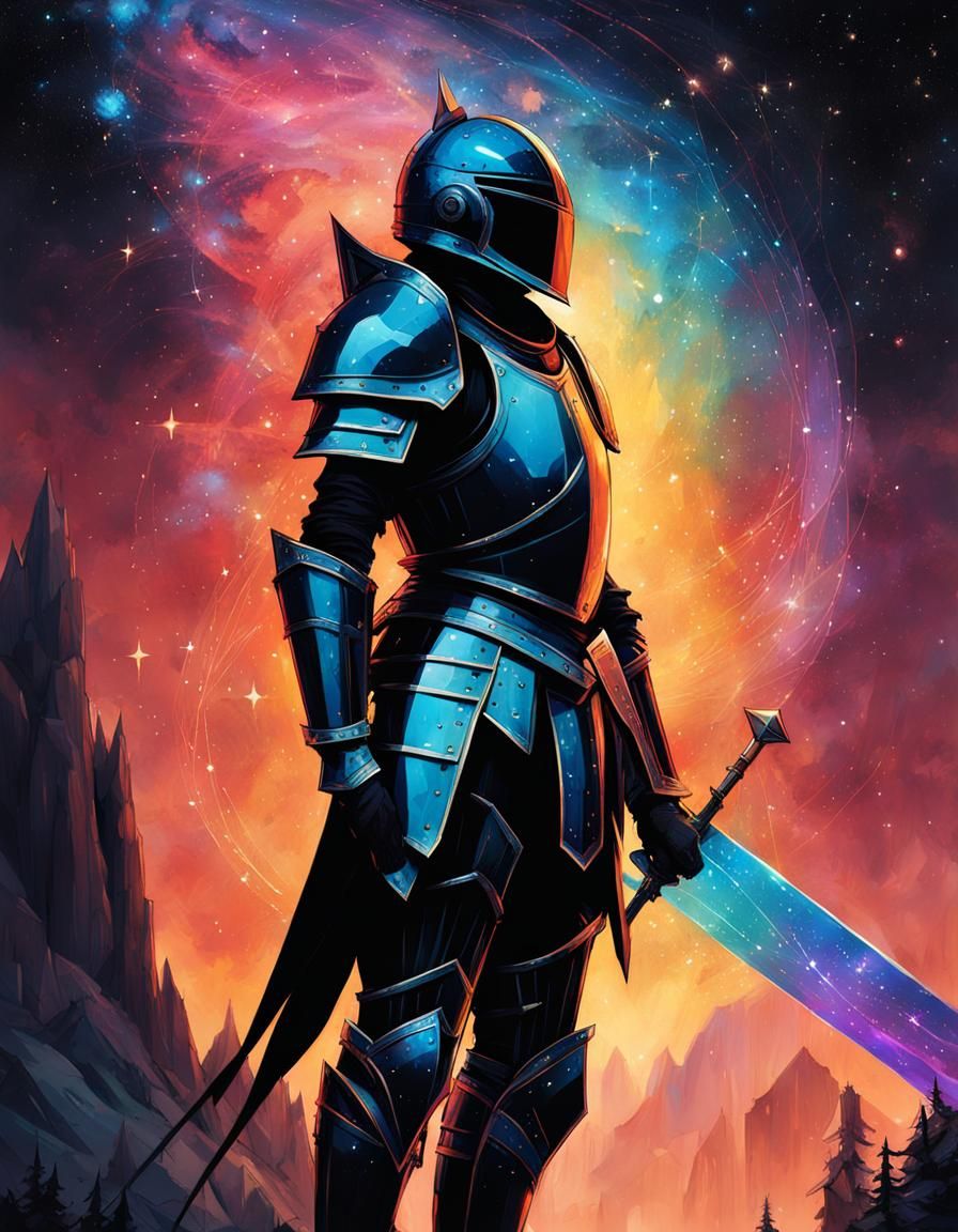 Galax The Universe's Soul IIb AI Generated Artwork NightCafe Creator