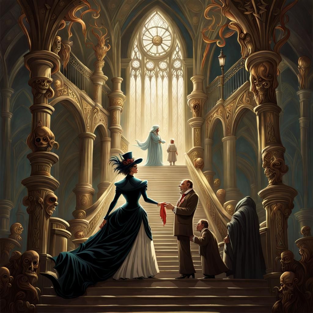 … And she’s buying a stairway to Heaven   by @Don Myers