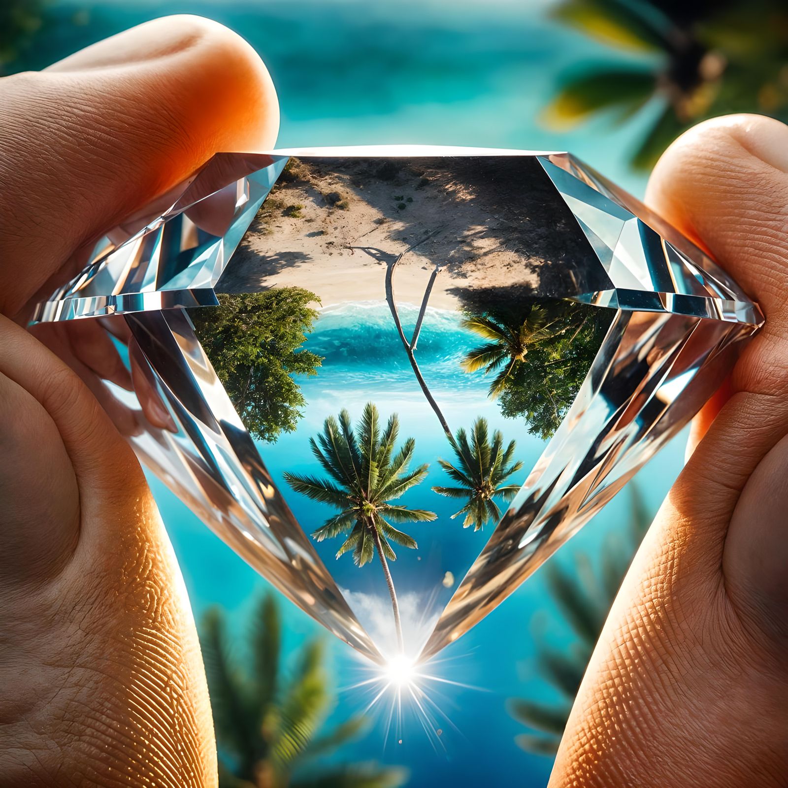 Reflections of Paradise through Pristine Brilliance