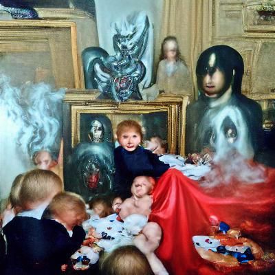 Protect the demon baby.