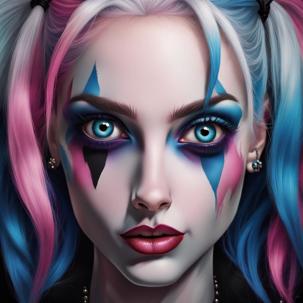 Harley Quinn - Ai Generated Artwork - Nightcafe Creator