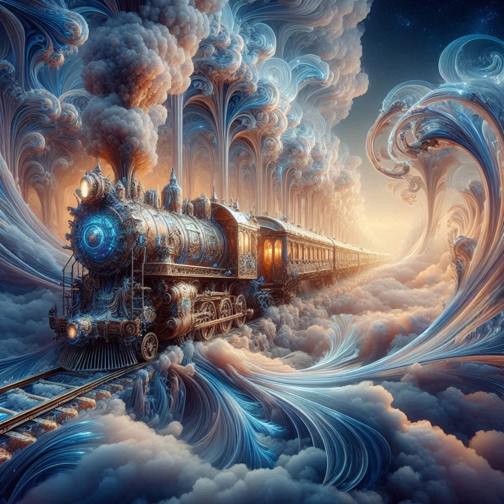 🌌 The Luminous Fantasy Train 🌊