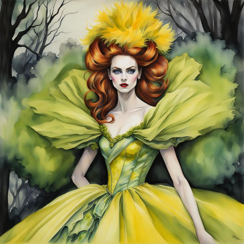 Yellow Ruffles