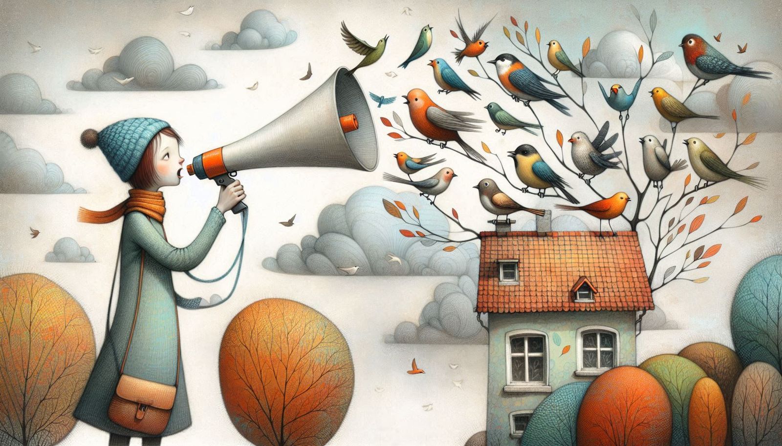 Bird talk  by @Gumnut