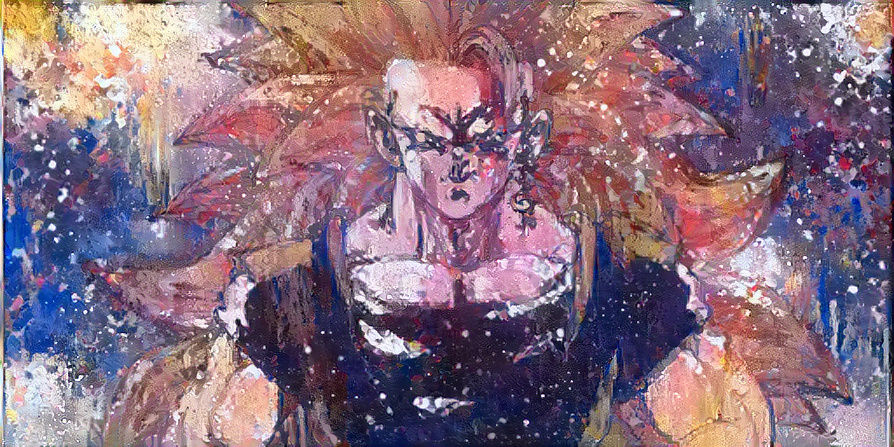 Ssj3 goku but with other style