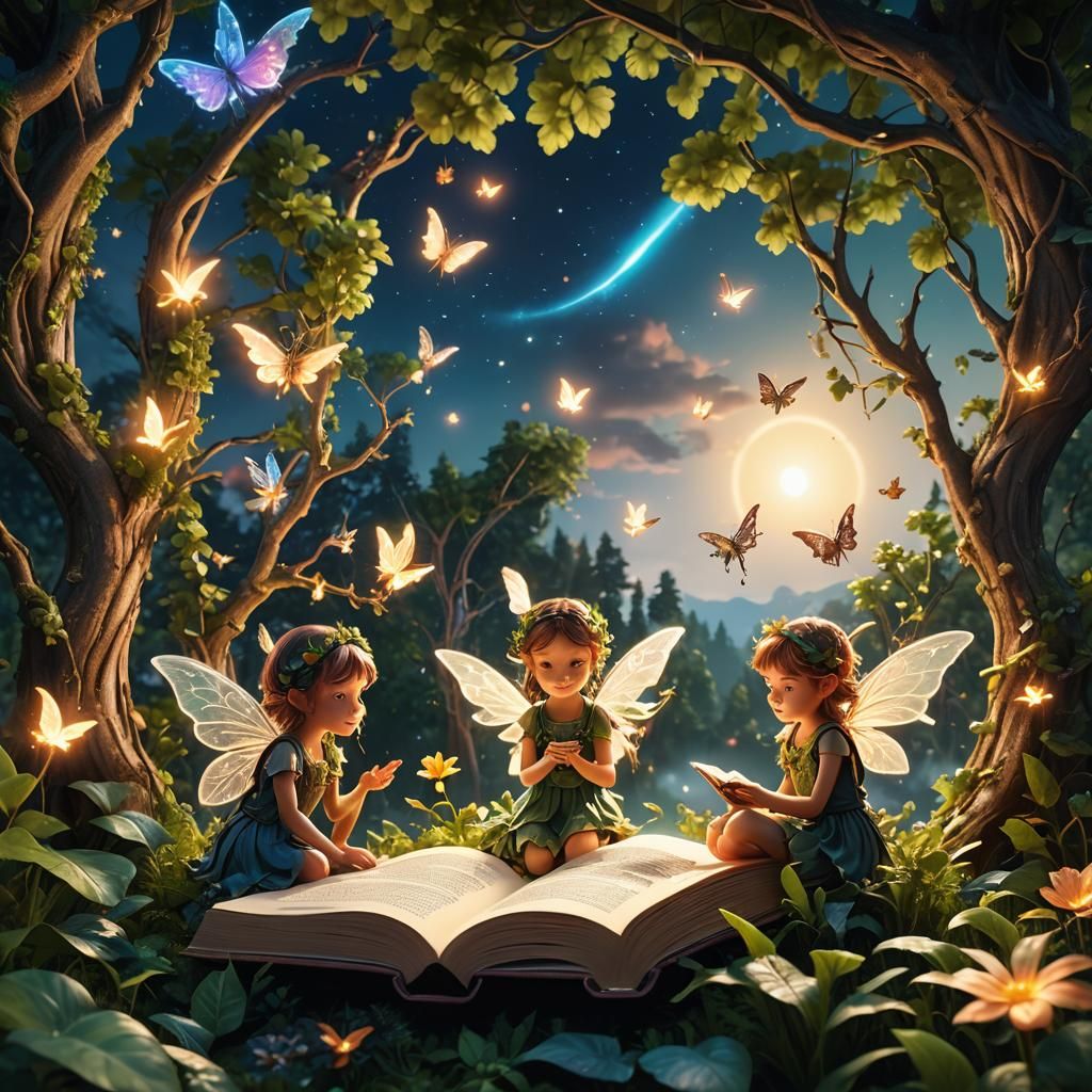 Fairies - AI Generated Artwork - NightCafe Creator