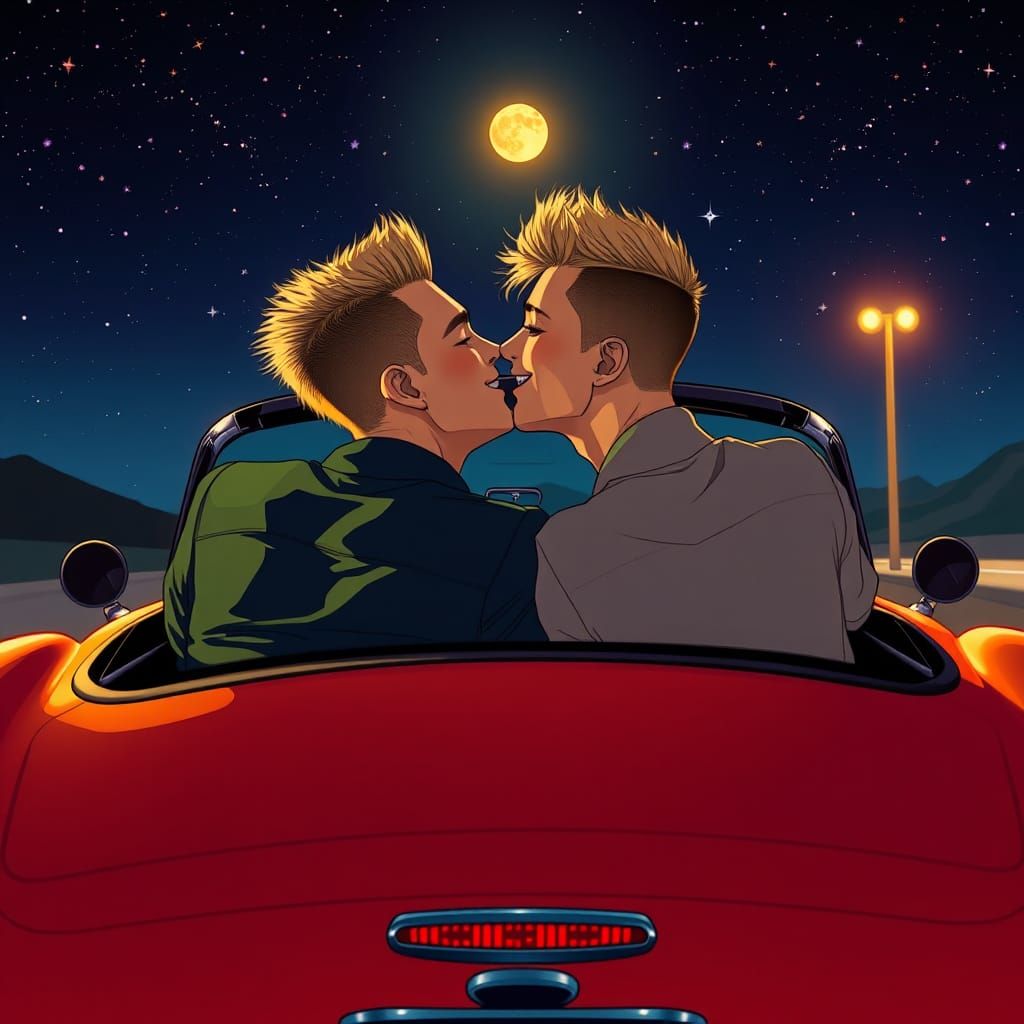 Backseat kisses