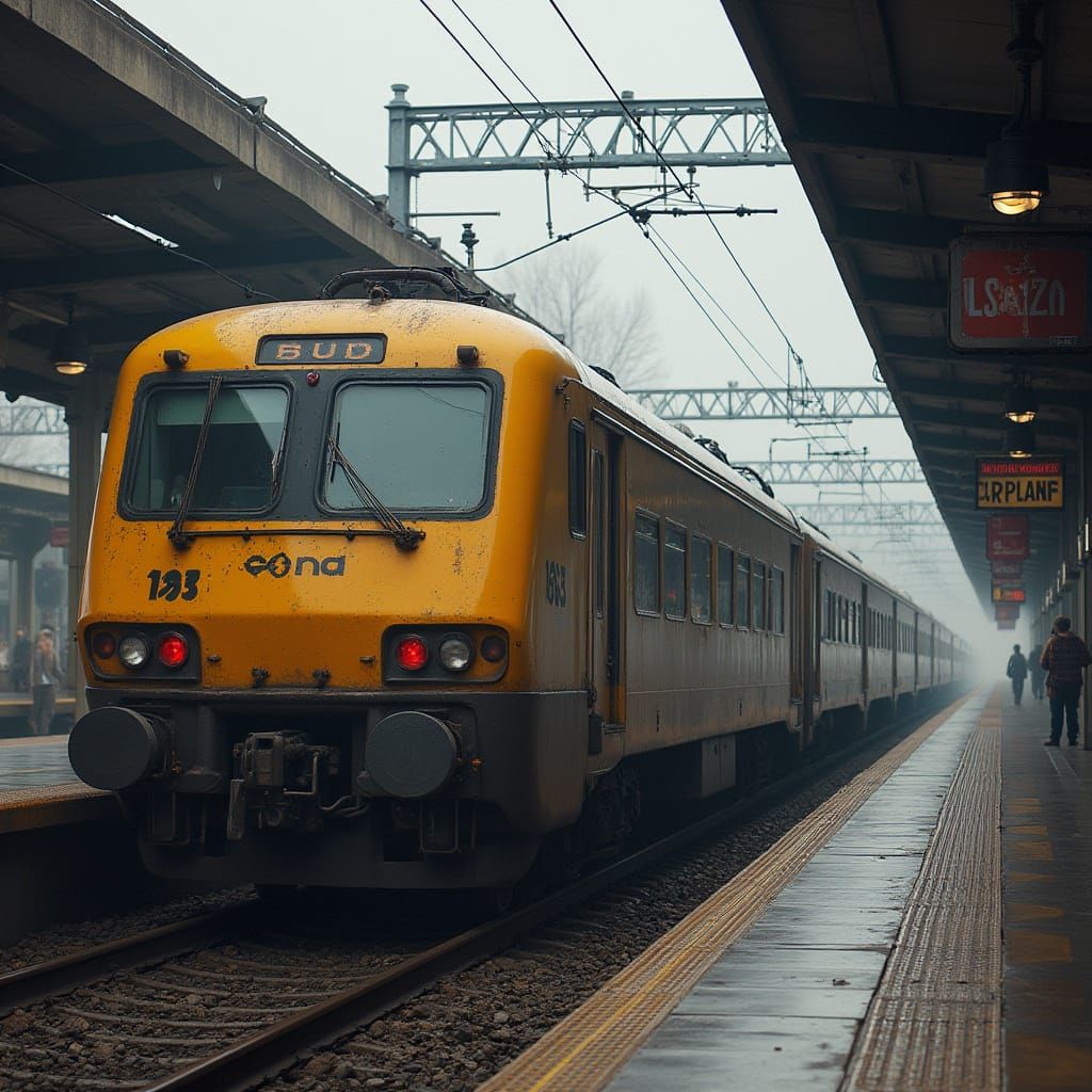 Beautiful Tiger with Green Eyes in Forest