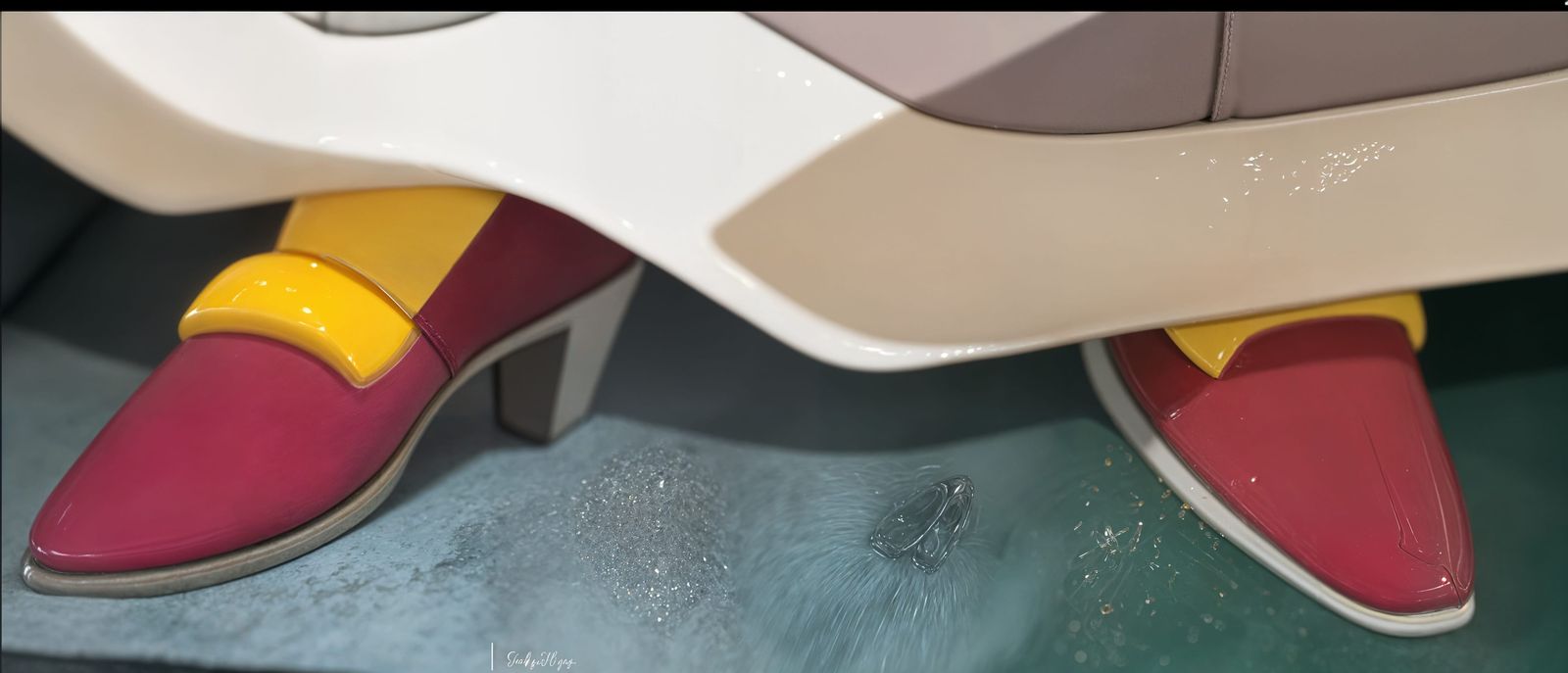 Vanilla the Rabbit's Sparkling Shoes