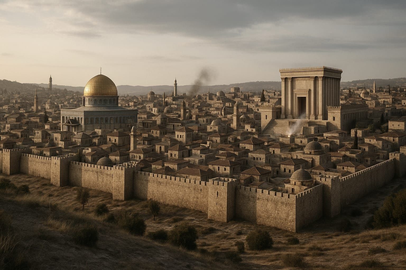 Jerusalem - Feindliche Stadt Roms