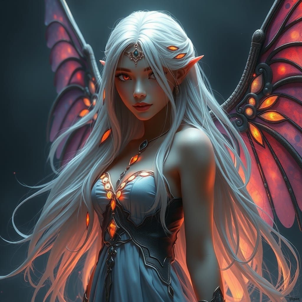 night fairy   by @Nairy