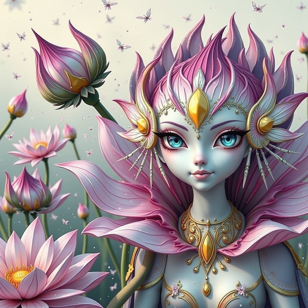 Within the darkness lie hidden creatures with glowing eyes that are mysterious, magical, dangerous, awful fae. Inspired by the styles of Joh...